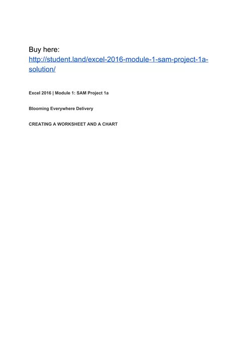 Image result for Excel Module 8 Sam Project 1