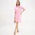 Light pink shirt dress with beetle embroidery – Hapfab