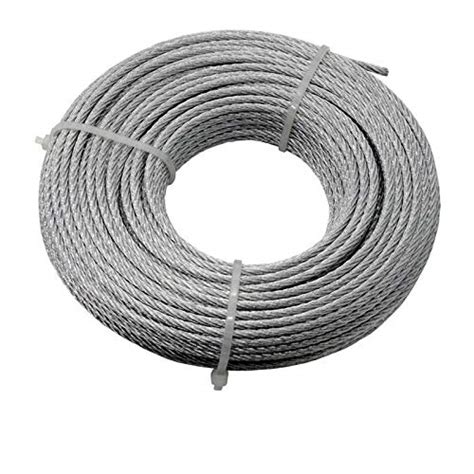 SS304 Wire rope 3mm x 100mtr : Amazon.in: Home & Kitchen