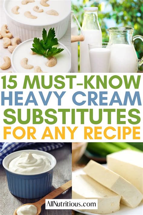 Heavy Cream Substitute