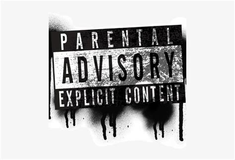 Small Parental Advisory Sticker PNG Image | Transparent PNG Free ...