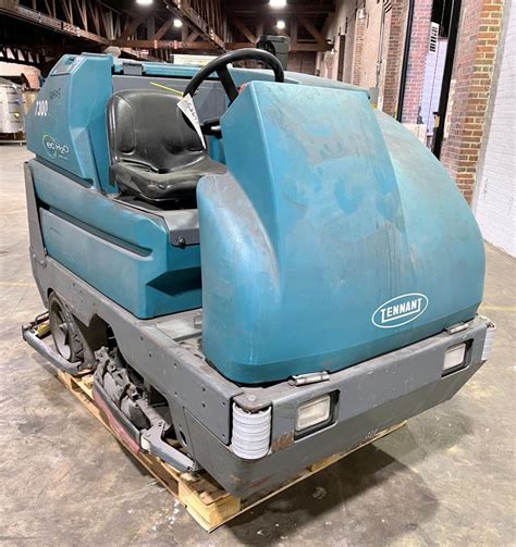 Used- Tennant 7300 EC-H20 Floor Scrubber. 57 Gallon solution tank, 74 ...