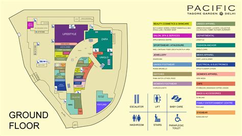 Floor Plan Pacific Mall Tagore Garden - Best mall in Delhi