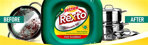 Selzer Rexto Dishwash Utility Bar, Tough Stain Removal, Hygienic ...