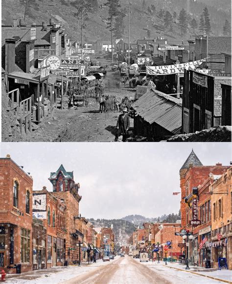Deadwood Sd Tattoos 240+ Streets Of Deadwood South Dakota Stock