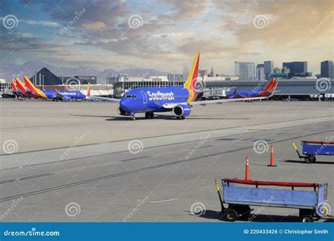 Southwest Airlines Terminal at Las Vegas McCarran International Airport ...