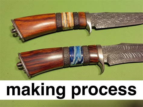 Custom Wood Knife Handles