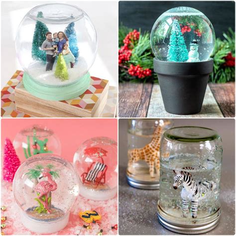 40 Homemade DIY Snow Globe Ideas to Make