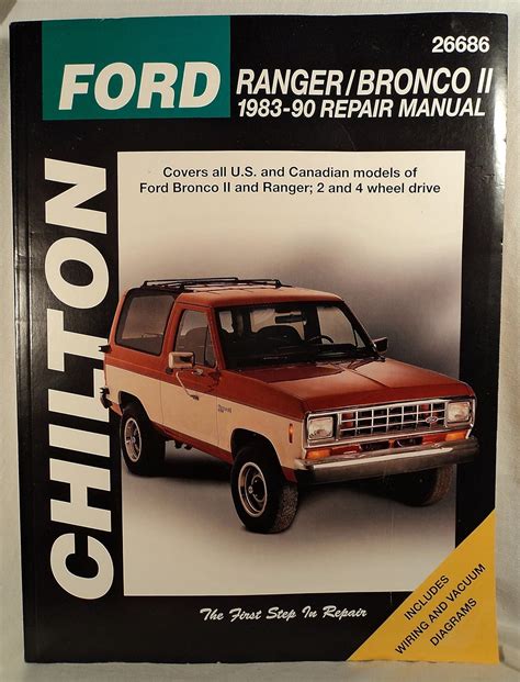 Chilton's Ford Ranger/Bronco II 1983-90 Repair Manual (Chilton's Total Car Care Repair Manual ...