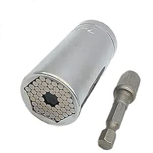 Torque Wrench Head Set Socket Sleeve 7 19mm Power Drill Ratchet Bushing ...