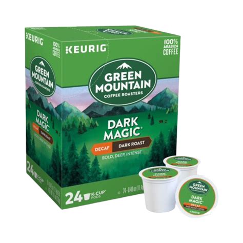 Green Mountain Dark Magic DECAF Single Serve K-Cup® Coffee Pods – Bean ...