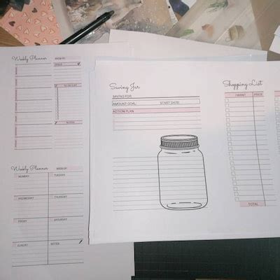 Buy Meal Planner Printable Big Happy Planner Daily Meal Planner Weekly ...