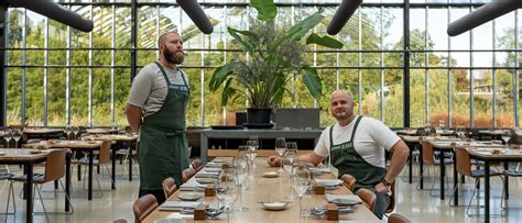 Even voorstellen: Chefkoks Jos Timmer en Wim de Beer, restaurant De Kas ...