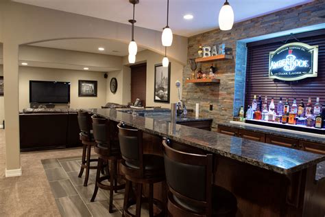 Basement Bar Designs Ideas