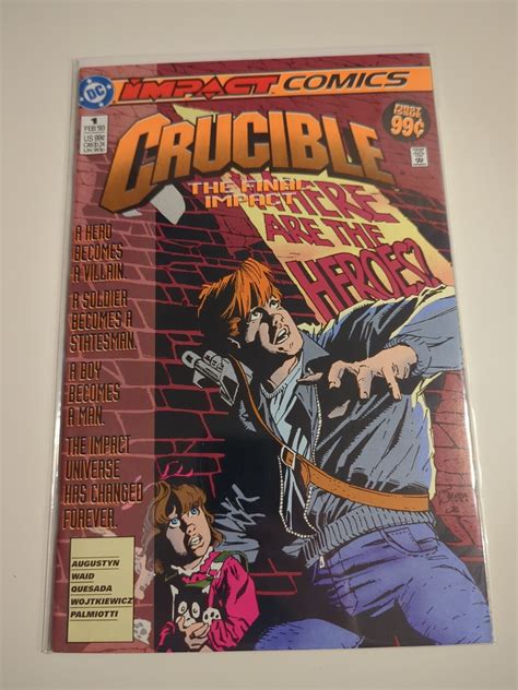 Crucible #1 DC IMPACT Comics 1993 Joe Quesada Mark Waid NICE!! | eBay