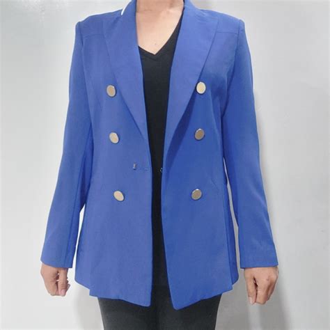 Royal blue blazer, Women's Fashion, Coats, Jackets and Outerwear on ...