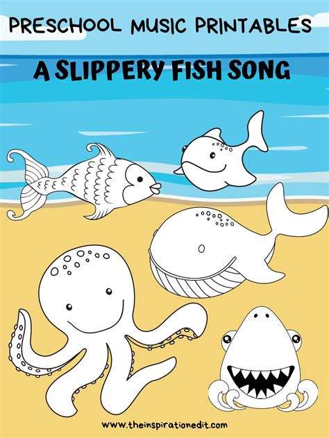 Slippery Fish Printable