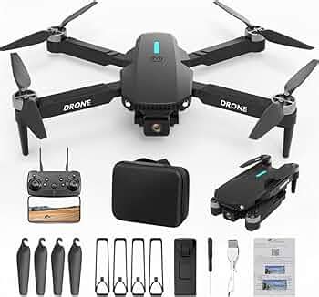 Advanced Brushless Motor Toy Drone with 4K UHD Camera, 5G Wi-Fi, Smart ...