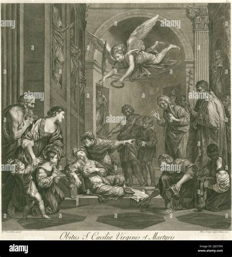 Saint cecilia obitus s hi-res stock photography and images - Alamy