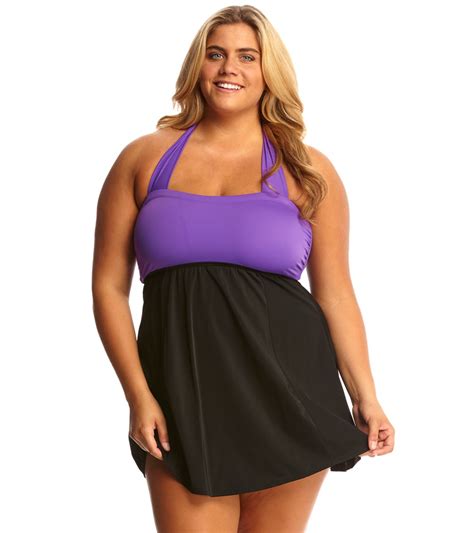 Plus Size Swimwear Halter Top at Ruby Murray-prior blog