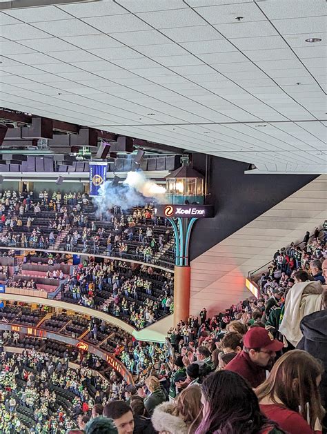 TIL the Xcel Energy Center has a Lighthouse. : r/wildhockey