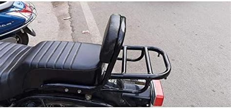 Sahara Seats Classic 350/500 Bullet (Electra & Standard) Back Rest With ...