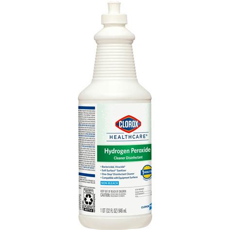 Clorox Hydrogen Peroxide Cleaner Disinfectant - New Product Evaluations ...