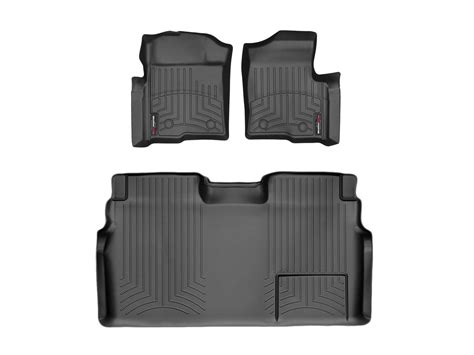 WeatherTech Floor Mat FloorLiner for Ford F-150 - SuperCrew - 2010-2014 ...