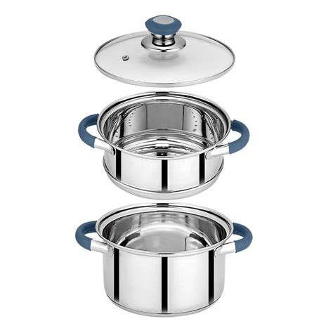 SMART STEAMER GLASS LID INDUCTION 21CM – Chakmak