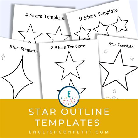 Star Template Printable {Free}