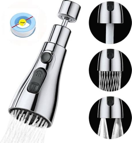 Tap Extender for Kitchen Sink, Flexible Faucet with Tap Extension for ...