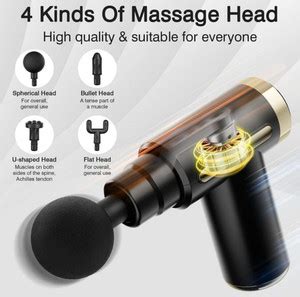 SANSCARA Portable Handheld Deep Tissue Full Body Muscle Pain Relief Gun ...