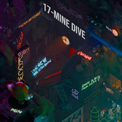 Song cover for “Mine Dive”. first time using orthographic rendering so ...