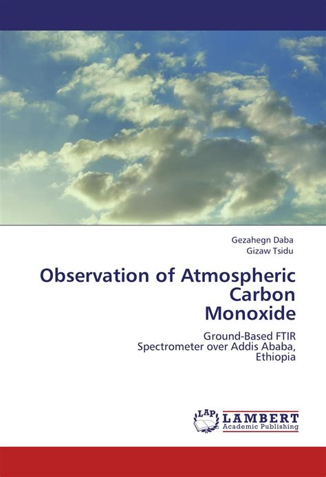 Observation Of Atmospheric Carbon Monoxide Ground Based Ftir ...