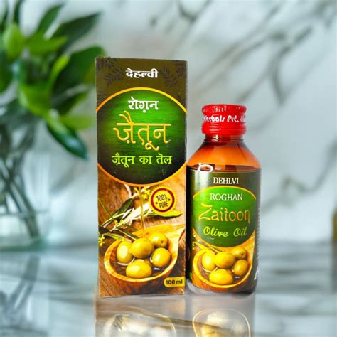 Dehlvi Roghan Zaitoon Olive Oil 100ml – ZEVIKA HEALTH