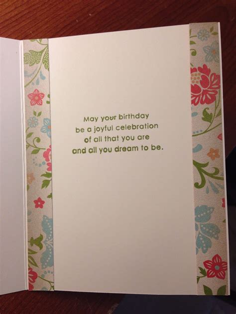 birthday card ideas inside