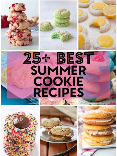 25+ Best Summer Cookie Recipes – The Sassy Foodie