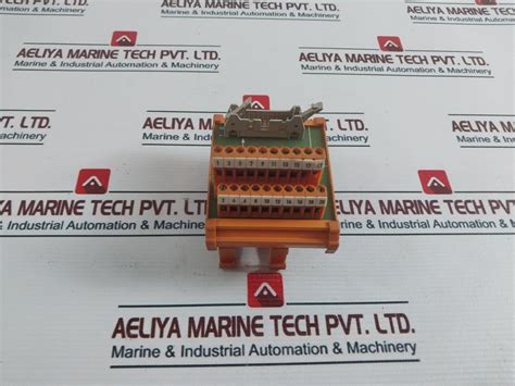 Weidmuller Rsm 16 0/R Relay Module 806586 – Aeliya Marine Tech