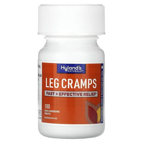 Hyland's Naturals, Leg Cramps , 100 Quick-Dissolving Tablets