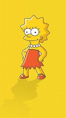 Wallpapers Of The Simpsons by Minimalistic The Simpsons Yellow Background Wallpapers Of The Simpsons
