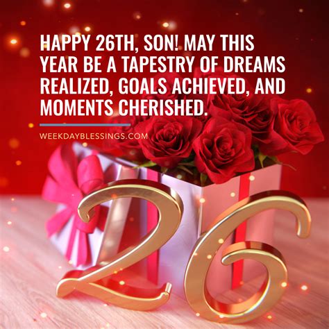 55 Best Happy 26th Birthday Images, Wishes and Captions - Wishful Birthday