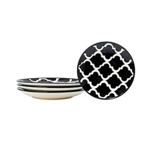 Buy P-PLUS INTERNATIONAL Ceramic Dinner Plates | Hand Painted Porcelain ...