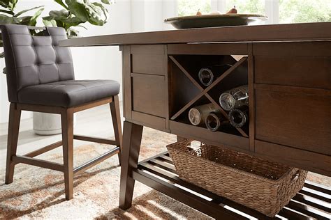 Walstead Place Brown Counter Height Table