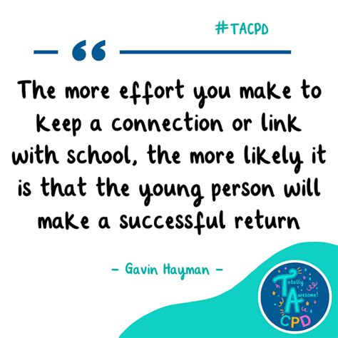 TA CPD: Relationships, Behaviour and School Avoidance