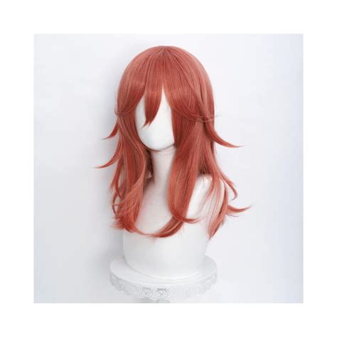 Buy LABEAUTÉ Anime Dark Orange Wig for Angel Devil Cosplay Wig Long ...
