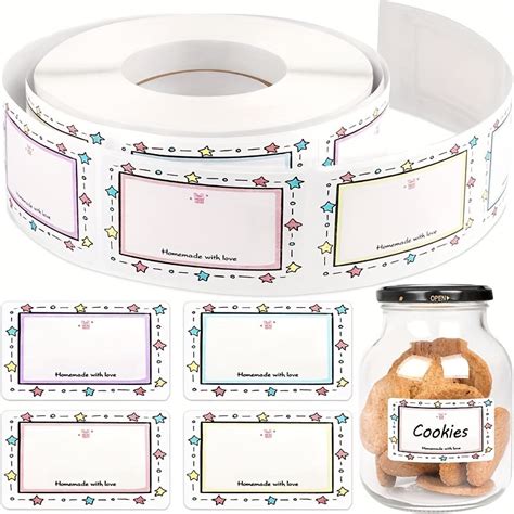 250pcs Border Name Stickers Handwritten Name Tag – CRAZE
