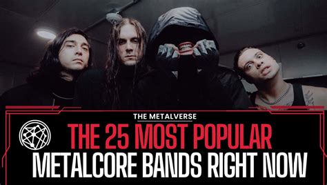 The 25 Most Popular Metalcore Bands in 2025 (According To Spotify)