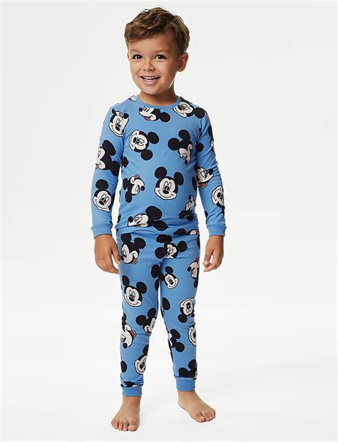 Buy Mickey Mouse™ Pyjamas (1-8 Yrs) at Marks & Spencer