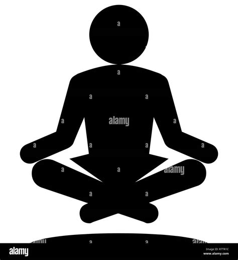 Zen Meditation Silhouette