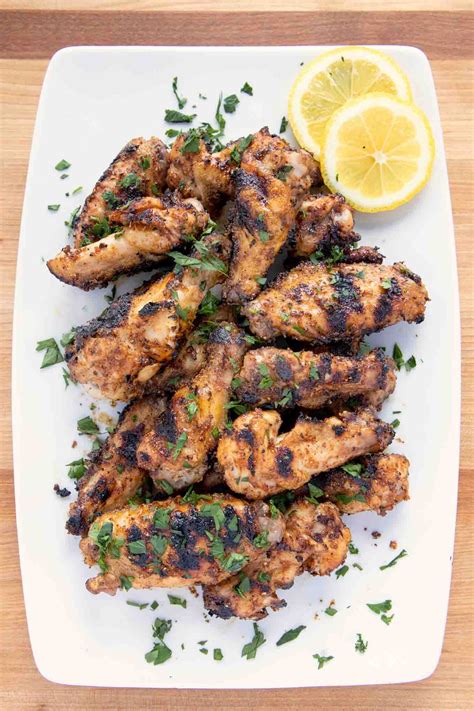 Grilled Dry Rub Lemon Pepper Chicken Wings | Ask Chef Dennis